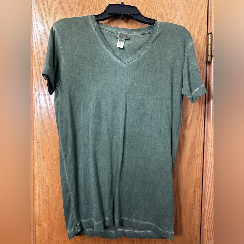 Diesel Green Vintage V-Neck T-Shirt